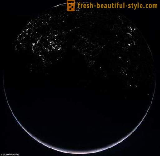 Vista da órbita da Terra