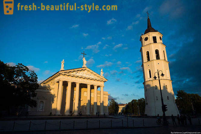 Caminhe pelo bom e mau Vilnius