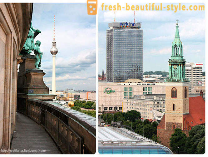 Berlin a partir da altura da Catedral de Berlim
