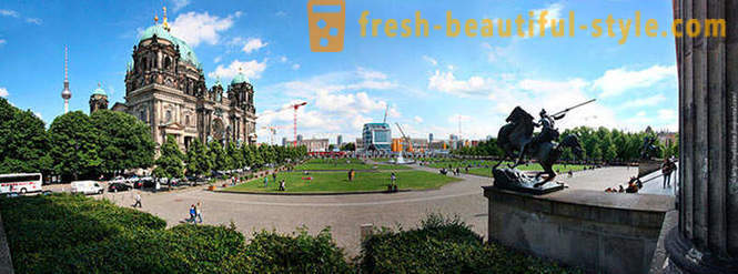 Berlin a partir da altura da Catedral de Berlim