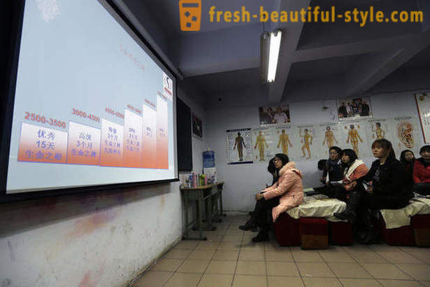 Como são os cursos de massagem na China