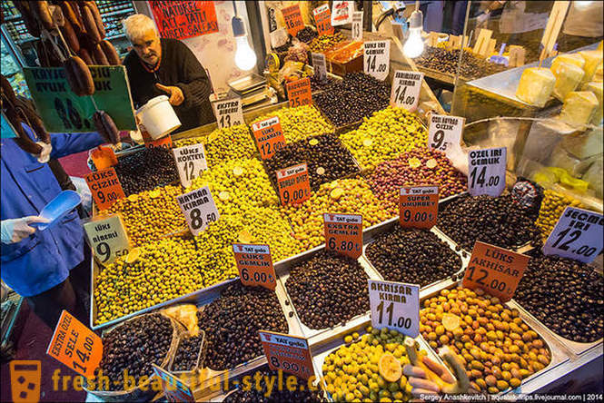 Especiarias Mercado Caminhada em Istambul