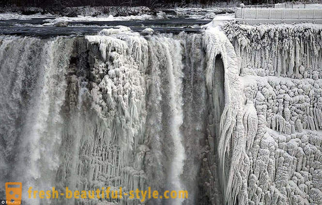 10 retrato fascinante de congelados Niagara Falls