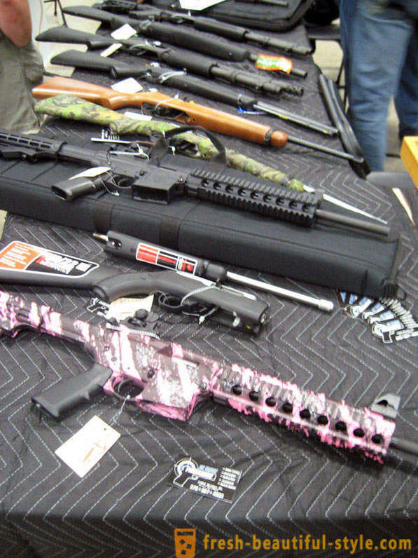Exposição e venda de armas nos EUA