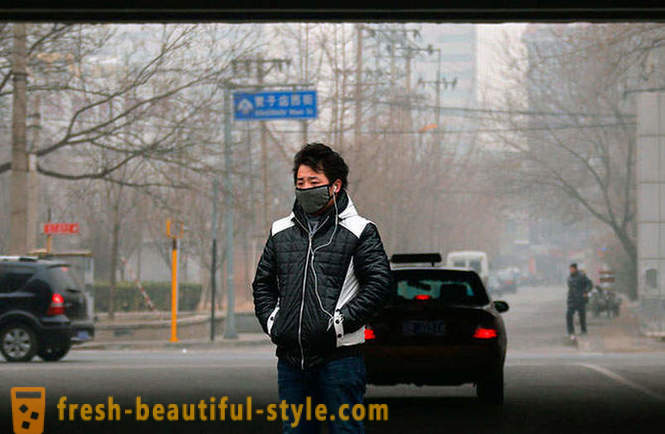 Níveis perigosos de poluição na China