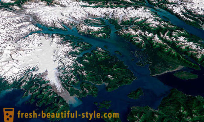 Parque Nacional Glacier Bay no Alasca