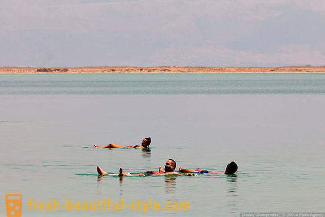 O Mar Morto, em Israel
