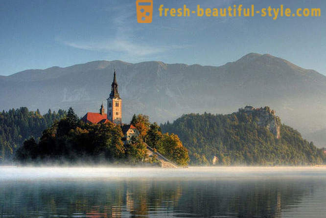 Lago Bled, coberto com lendas