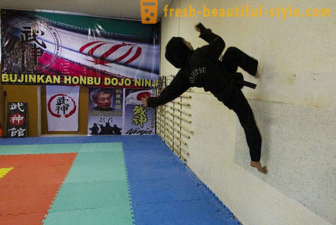 Ninjas mulheres iranianas