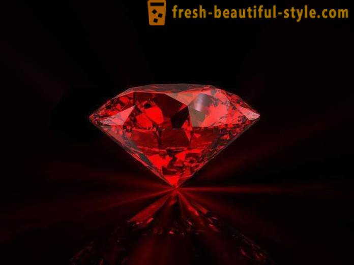 O mais caro no mundo das pedras: diamante vermelho, rubi, esmeralda. As gemas mais raras do mundo