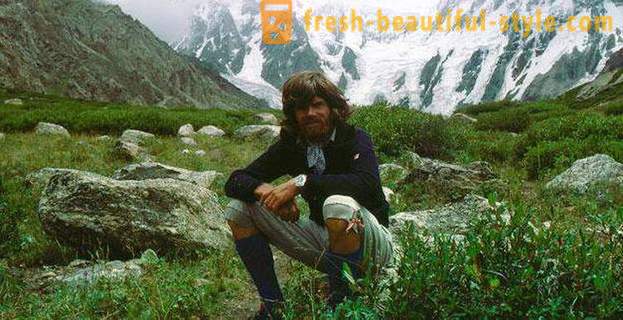 Montanhismo lenda Reinhold Messner: biografia