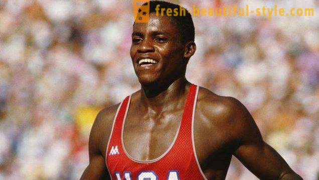 Carl Lewis, atleta: biografia, realizações no esporte