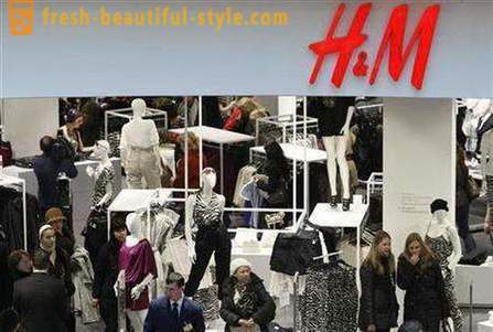 H & M loja em Moscou, endereço, gama de produtos