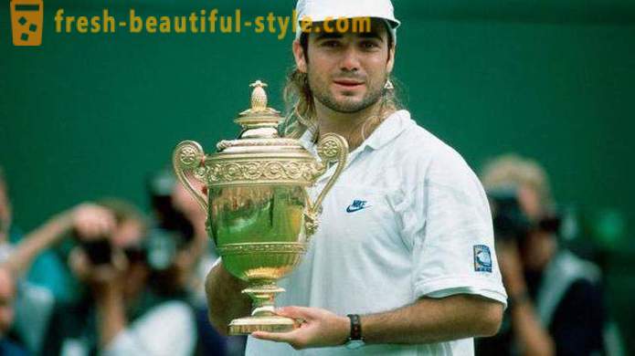 Tenista Andre Agassi: biografia, vida pessoal, carreira desportiva