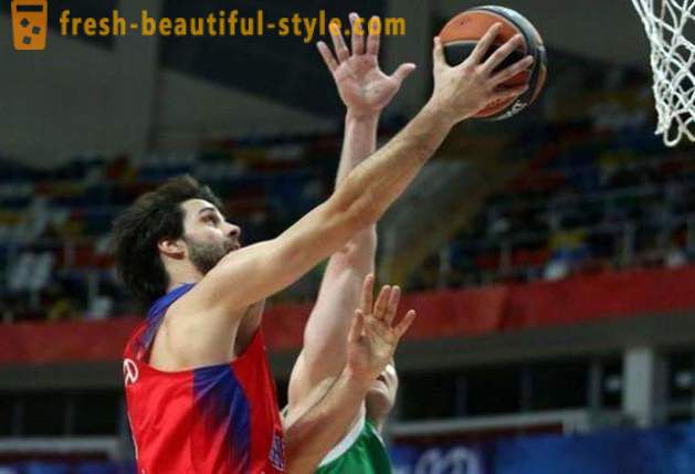 Milos Teodosich - estrela sérvia de basquete