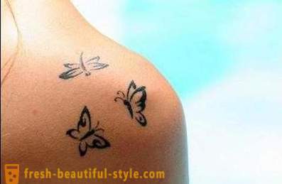 Pequenas tatuagens para meninas: uma variedade de opções e traz fotos wearable