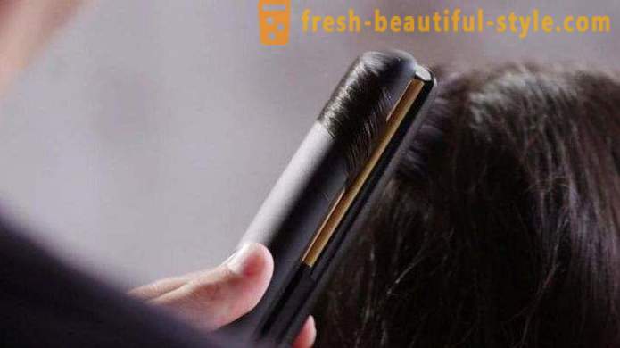 Um profissional alisamento ferro do cabelo: qual é o melhor?