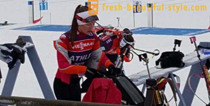 Biathlete bielorrussa Darya Domracheva: biografia, vida pessoal, realizações desportivas