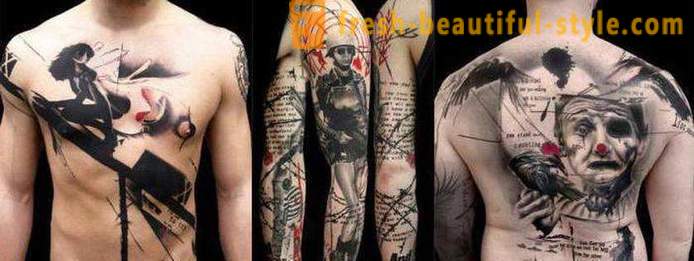Tatuagem thrash Polka: Features