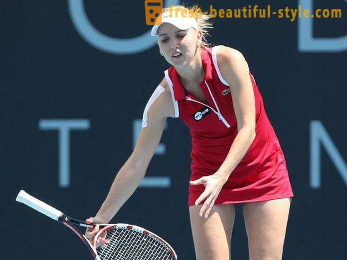 Elena Vesnina: talentoso tenista russa