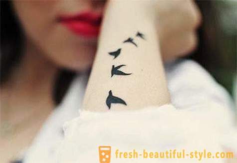 Gênero Minimalismo: tatuagem neste estilo