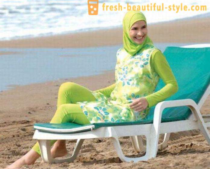 Como são swimwear muçulmano?