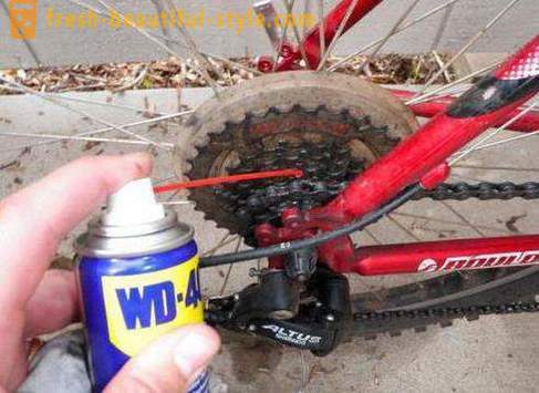 Como para lubrificar a corrente de bicicleta em casa? O lubrificar melhor uma corrente de bicicleta no inverno depois do inverno?