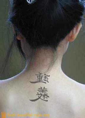 Caracteres chineses: Tatuagens e seu significado