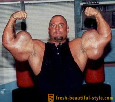 Os maiores bíceps do mundo pertence a quem?
