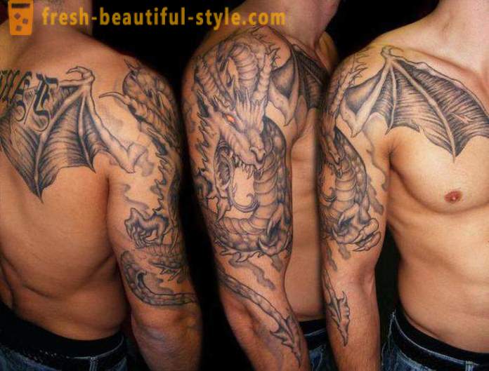 Tatuagem em seu antebraço - a escolha de homens fortes