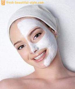 Argila máscaras faciais. Argila cosmética para cuidados da pele
