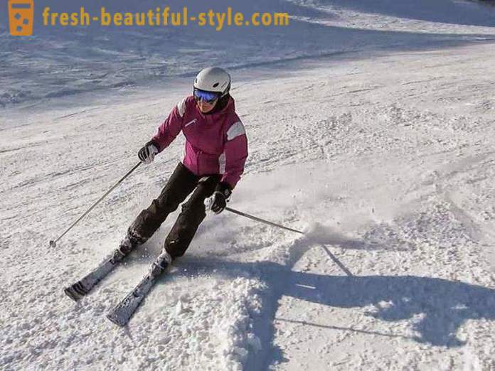 Esqui. Equipamentos e regras de esqui esqui alpino