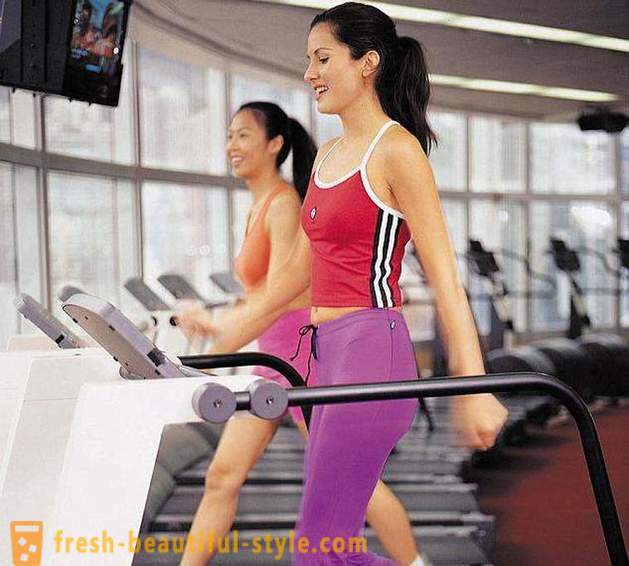 Treino no ginásio para as mulheres perda de peso