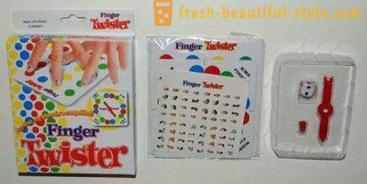 Entretenimento para crianças e adultos - Dedo Twister. regras do jogo