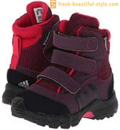 Sapatos de inverno de membrana para crianças: comentários