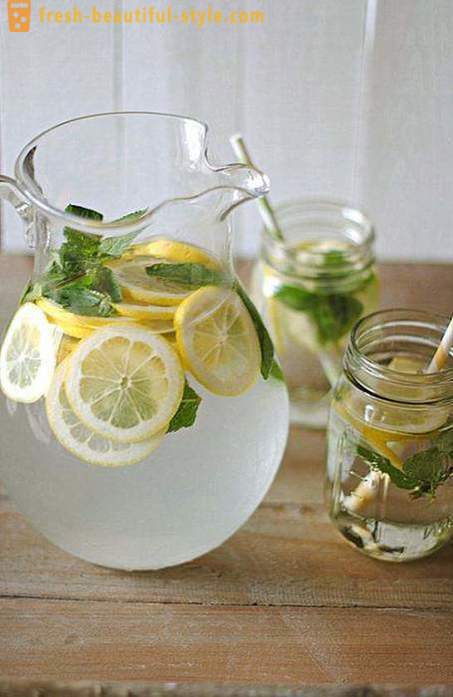 Água com limão para perda de peso: receitas e comentários