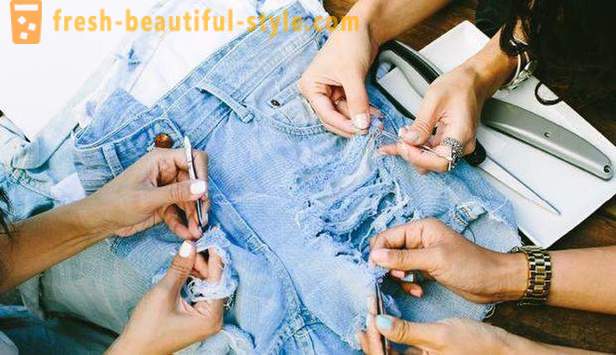 Dicas de Moda: Como fazer buracos e escoriações no seu jeans?