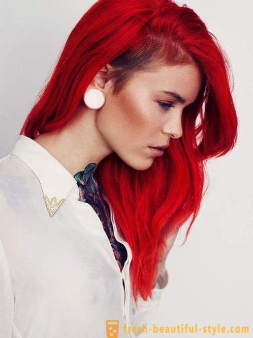 Imagem brilhante e corajoso - cabelo vermelho