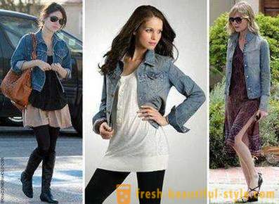 O que vestir com jaqueta jeans: seguir as tendências da moda