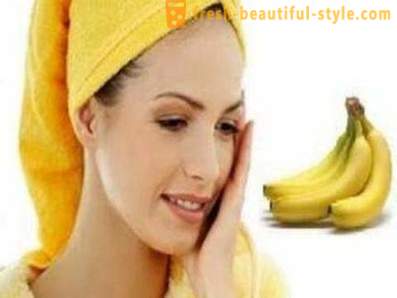 No salão de beleza casa: tratamentos faciais bananas