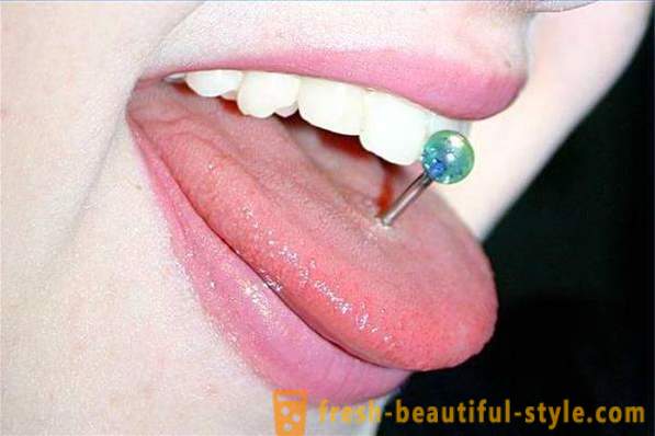 Tudo sobre piercing na língua